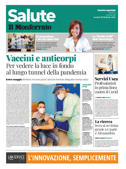 Il Monferrato - Edizione 16 del 26/02/2021 - Speciale Salute